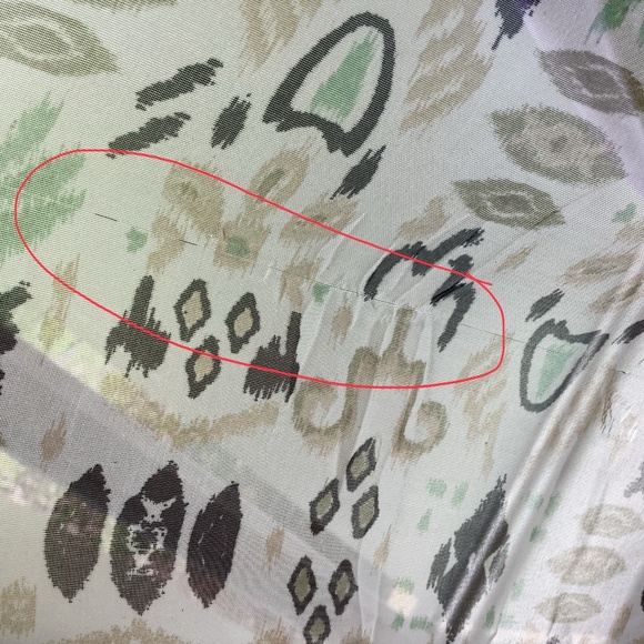 Sonoma Women’s Sheer Draped Open Front Beach Pool Cover Up Abstract One Size - Picture 10 of 11